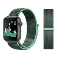 Load image into Gallery viewer, Nylon Sport Loop Soft Strap for Apple Watch 4/3/2/1 Breathable Replacement Watchbands For Apple Watch Band 38mm/40mm/42 mm/44 mm